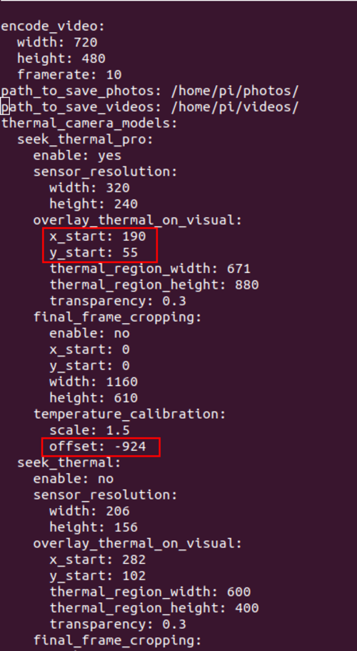 Duocam config